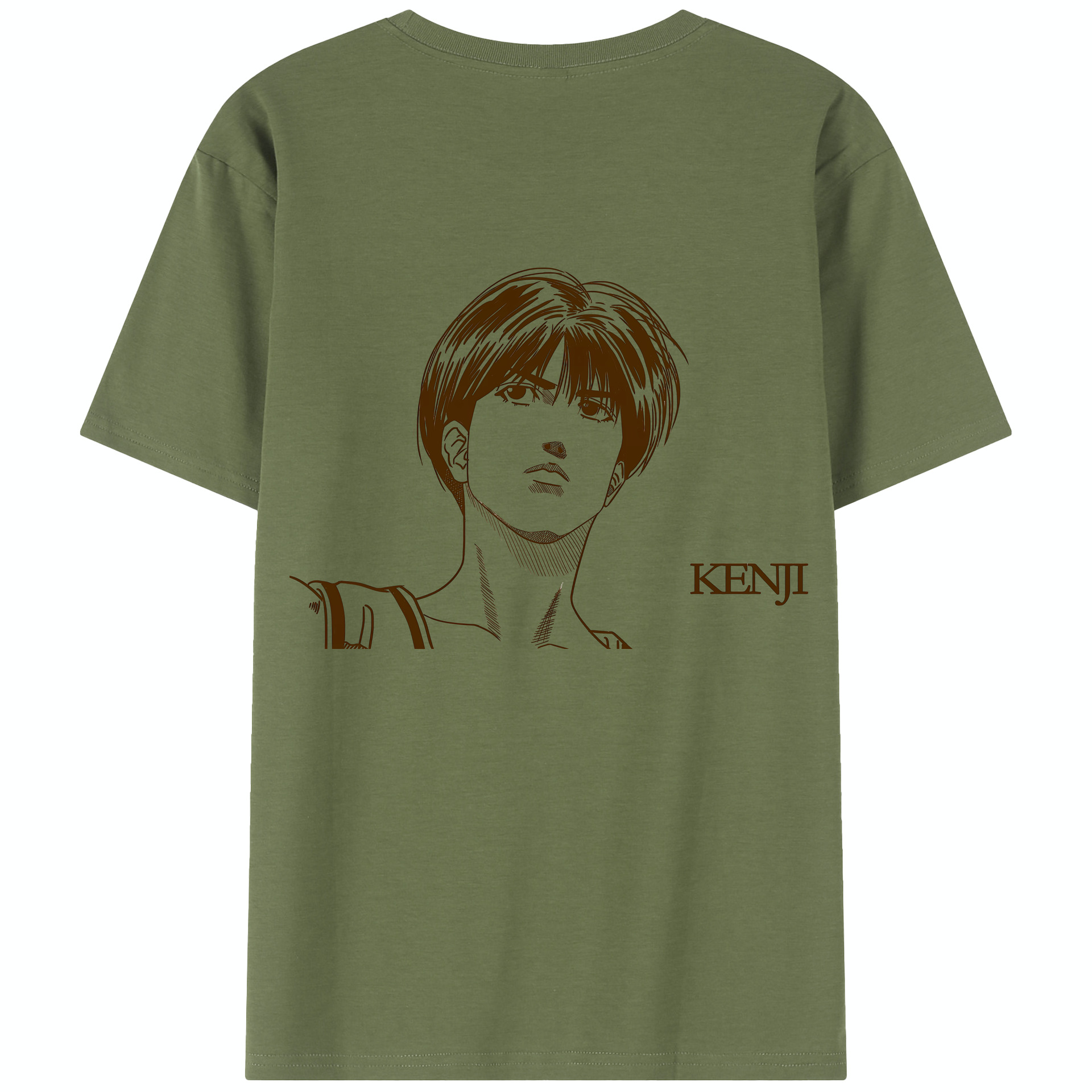 SLAM DUNK／スラムダンク 綿100％半袖Tシャツ（背面プリント）